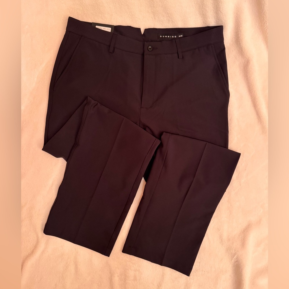 NWT Dunning Men’s Trousers/Golf Pants, size 35